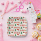 Assiettes En Carton Plaques de papier de Noël (Fête)