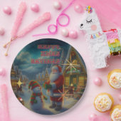 Assiettes En Carton Plaques de papier de Noël (Fête)