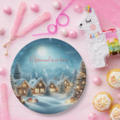 Assiettes En Carton Plaques de papier de Noël (Fête)