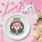 Assiettes En Carton Plaques de papier de Noël (Fête)