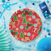 Assiettes En Carton Plaques de papier de Noël (Fête)