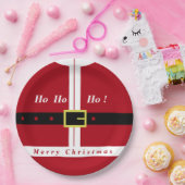 Assiettes En Carton Plaques de papier de Noël père Noël (Fête)