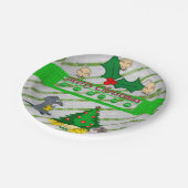 Assiettes En Carton Plaques de papier de Noël, souris (Angle)