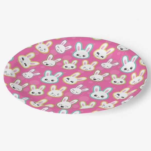 Assiettes En Carton Plaques de papier de Pâques 9" (Angle)