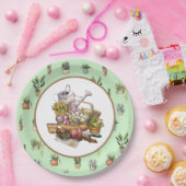 Assiettes En Carton Plaques de papier de partie de jardin (Fête)