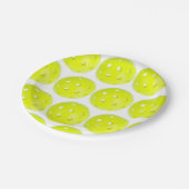 Assiettes En Carton Plaques de papier de Pickleball (Angle)