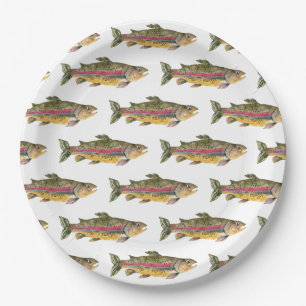 Assiettes En Carton Plaques de papier de poisson