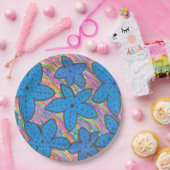 Assiettes En Carton Plaques de papier de poisson d'étoile brillant arc (Fête)