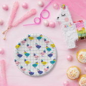 Assiettes En Carton Plaques de papier de poulet mûres (Fête)