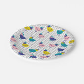 Assiettes En Carton Plaques de papier de poulet mûres (Angle)