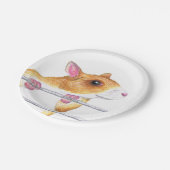 Assiettes En Carton plaques de papier de rat (Angle)