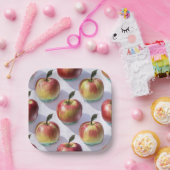 Assiettes En Carton Plaques de papier de récolte Orchard Red Apple (Fête)