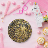 Assiettes En Carton Plaques de papier de réserve semblent être couvert (Fête)