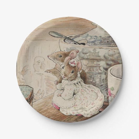 Assiettes En Carton Plaques de papier de souris (Devant)