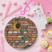 Assiettes En Carton Plaques de papier de tournesol (Fête)