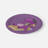 Assiettes En Carton Plaques de papier de vacances Dragon (Angle)