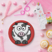 Assiettes En Carton Plaques de papier de vache à dessin (Fête)