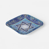 Assiettes En Carton Plaques de papier décoratif Générique Judaica jeta (Angulaire)