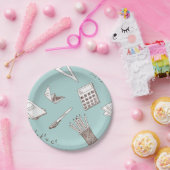 Assiettes En Carton Plaques de papier d'éducation mathématique scolair (Fête)