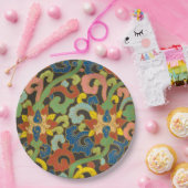 Assiettes En Carton Plaques de papier design chinoises (Fête)