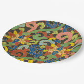 Assiettes En Carton Plaques de papier design chinoises (Angle)