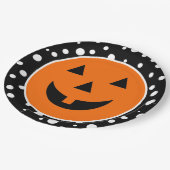 Assiettes En Carton Plaques de papier d'Halloween (Angle)
