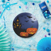 Assiettes En Carton Plaques de papier d'Halloween (Fête)