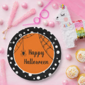 Assiettes En Carton Plaques de papier d'Halloween (Fête)