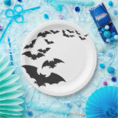 Assiettes En Carton Plaques de papier d'Halloween (Fête)