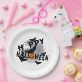 Assiettes En Carton Plaques de papier d'Halloween (Fête)