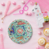 Assiettes En Carton Plaques de papier d'impression Imaginaire Dragon,  (Fête)