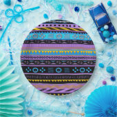 Assiettes En Carton Plaques de papier d'impression Shango Modern Afric (Fête)