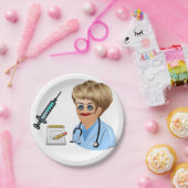 Assiettes En Carton Plaques de papier Docteur (Fête)