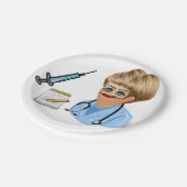 Assiettes En Carton Plaques de papier Docteur (Angle)