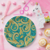 Assiettes En Carton Plaques de papier d'octopus (Fête)