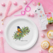 Assiettes En Carton Plaques de papier d'oiseaux (Fête)