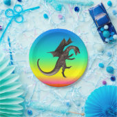 Assiettes En Carton Plaques de papier dragon (Fête)