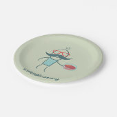 Assiettes En Carton Plaques de papier du chercheur en bioingénierie (Angle)