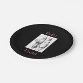 Assiettes En Carton Plaques de papier du considérant Ballet (Angle)