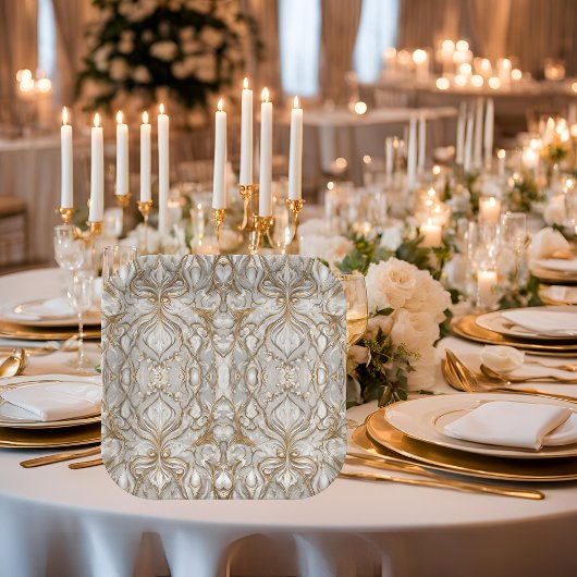 Assiettes En Carton Plaques de papier élégantes