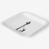 Assiettes En Carton Plaques de papier 'Em Up' (Angulaire)