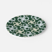 Assiettes En Carton Plaques de papier en cercle sans transparence (Angle)