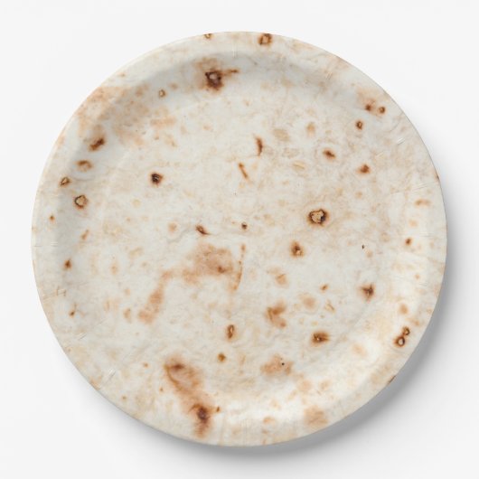 Assiettes En Carton Plaques de papier en coquille tortilla (Devant)