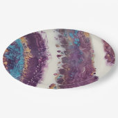 Assiettes En Carton Plaques de papier en pierre (Angle)