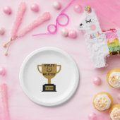 Assiettes En Carton Plaques de papier Fête des pères les plus grandes (Fête)