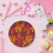 Assiettes En Carton Plaques de papier Feuille (Fête)