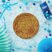 Assiettes En Carton Plaques de papier Fiesta Mexico (Fête)