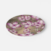 Assiettes En Carton Plaques de papier Floral (Angle)
