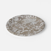 Assiettes En Carton Plaques de papier fossile dévonien (Angle)