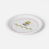 Assiettes En Carton Plaques de papier fromage Mousey Cheesy (Angle)